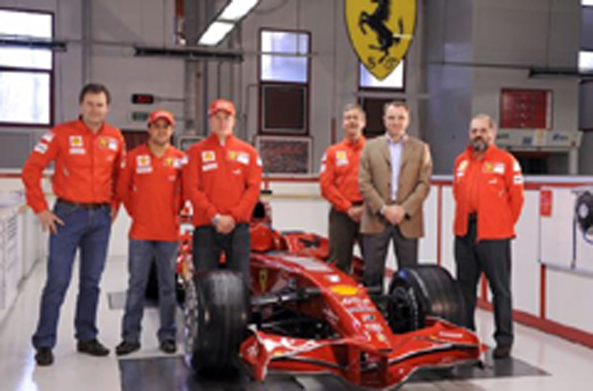 フェラーリ、F2008を発表 フェラーリ、F2008を発表