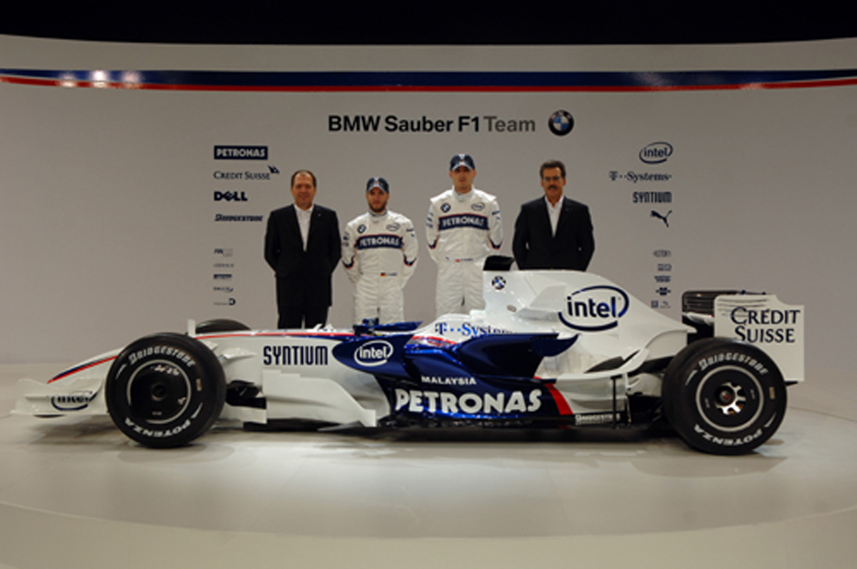 BMW、F1.08を発表 BMW、F1.08を発表