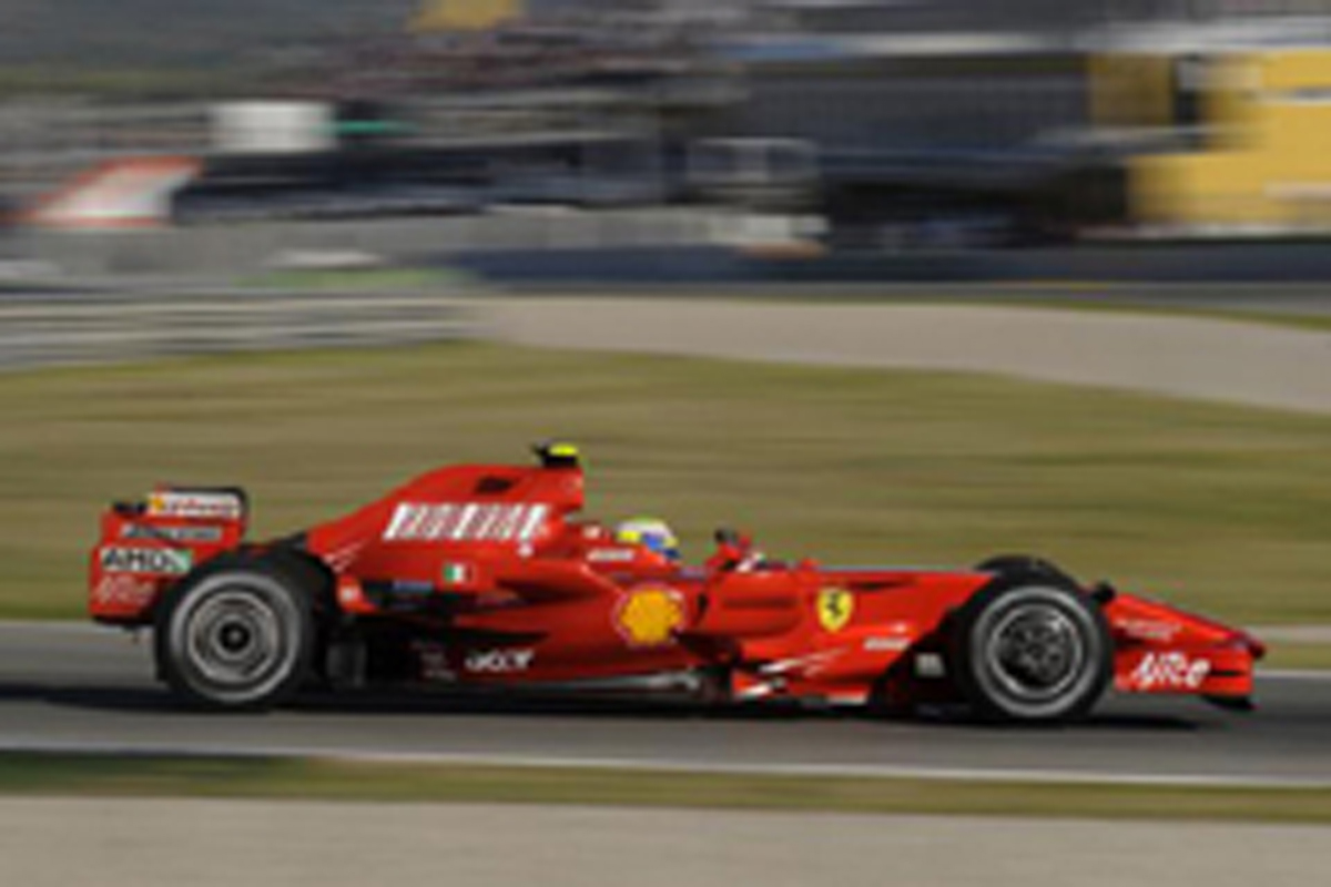 F2008でベストタイムを記録したフェリペ・マッサ F2008でベストタイムを記録したフェリペ・マッサ