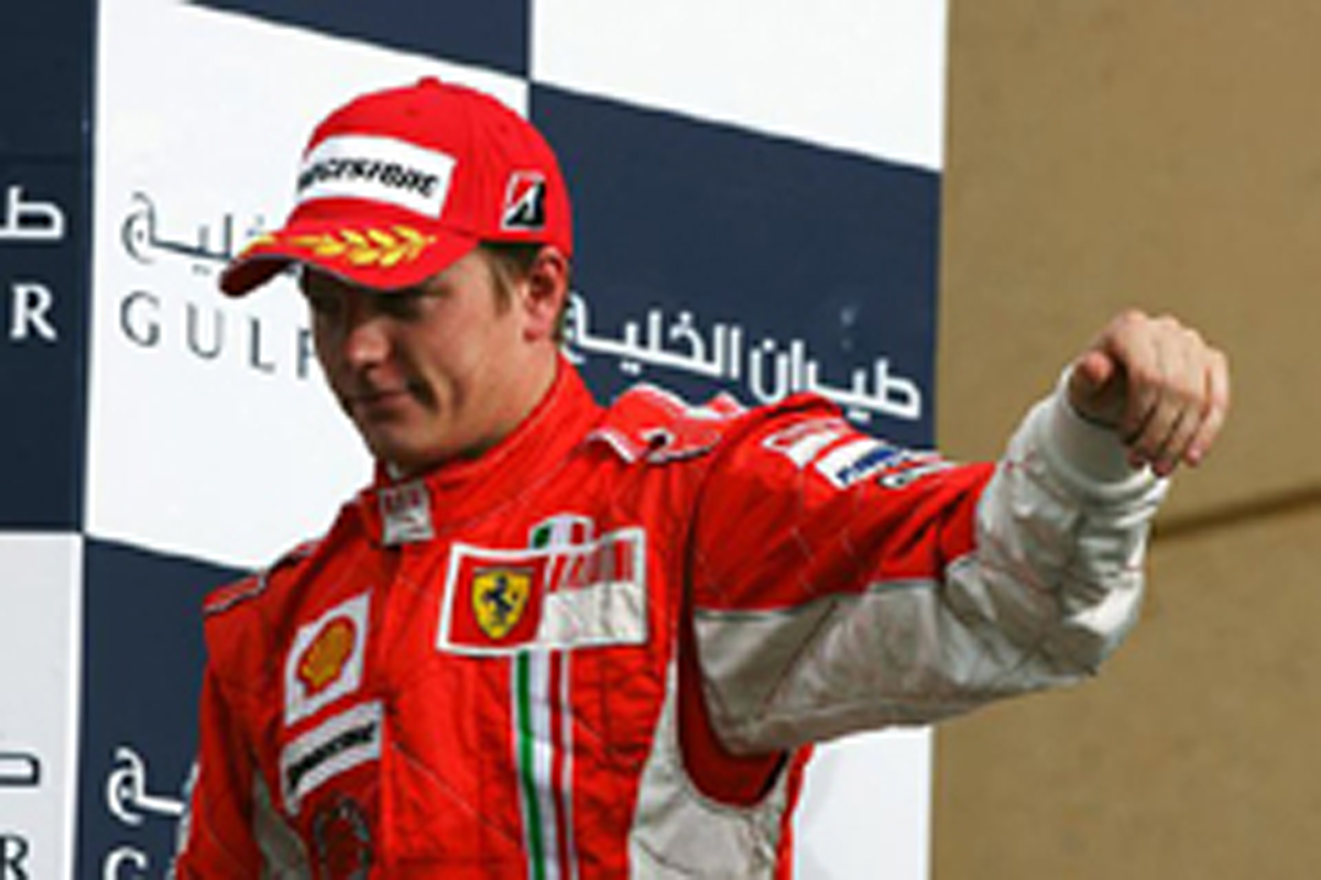 ポイントリーダーとしてスペインGPを戦うキミ・ライコネン(フェラーリ)