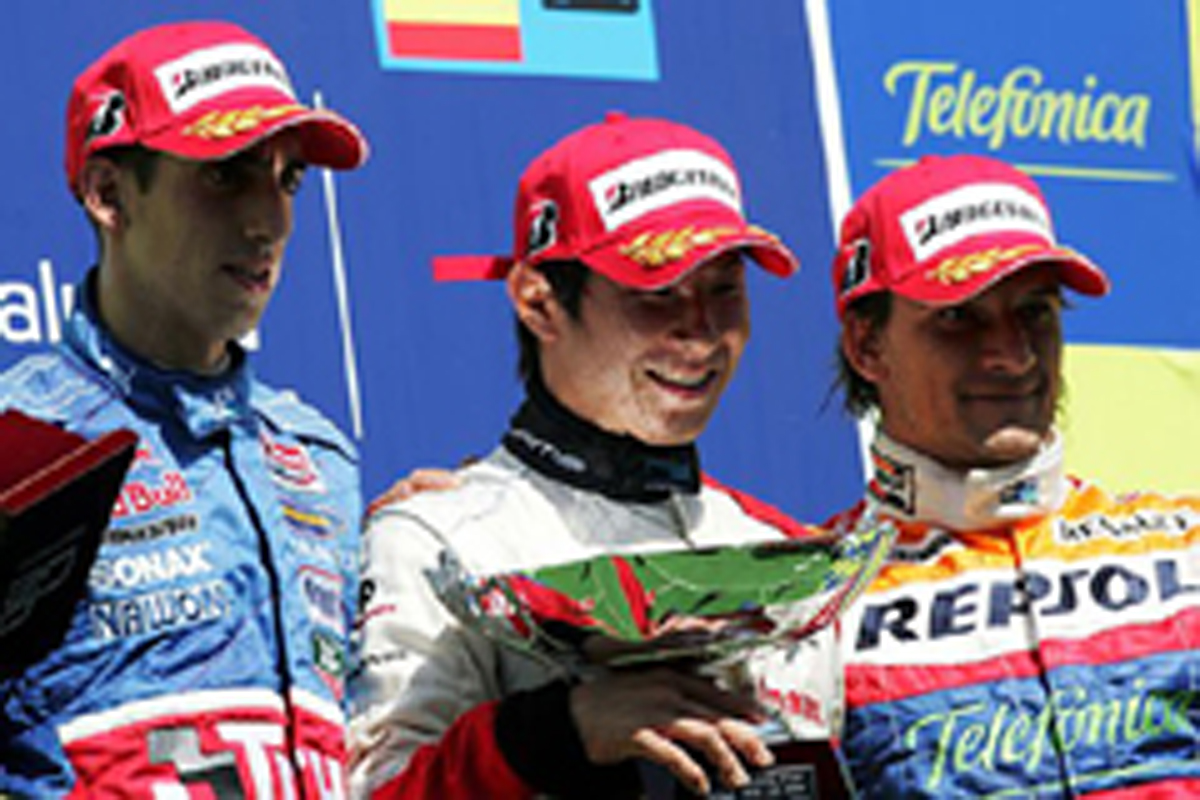 小林可夢偉、GP2シリーズ初優勝!(画像)