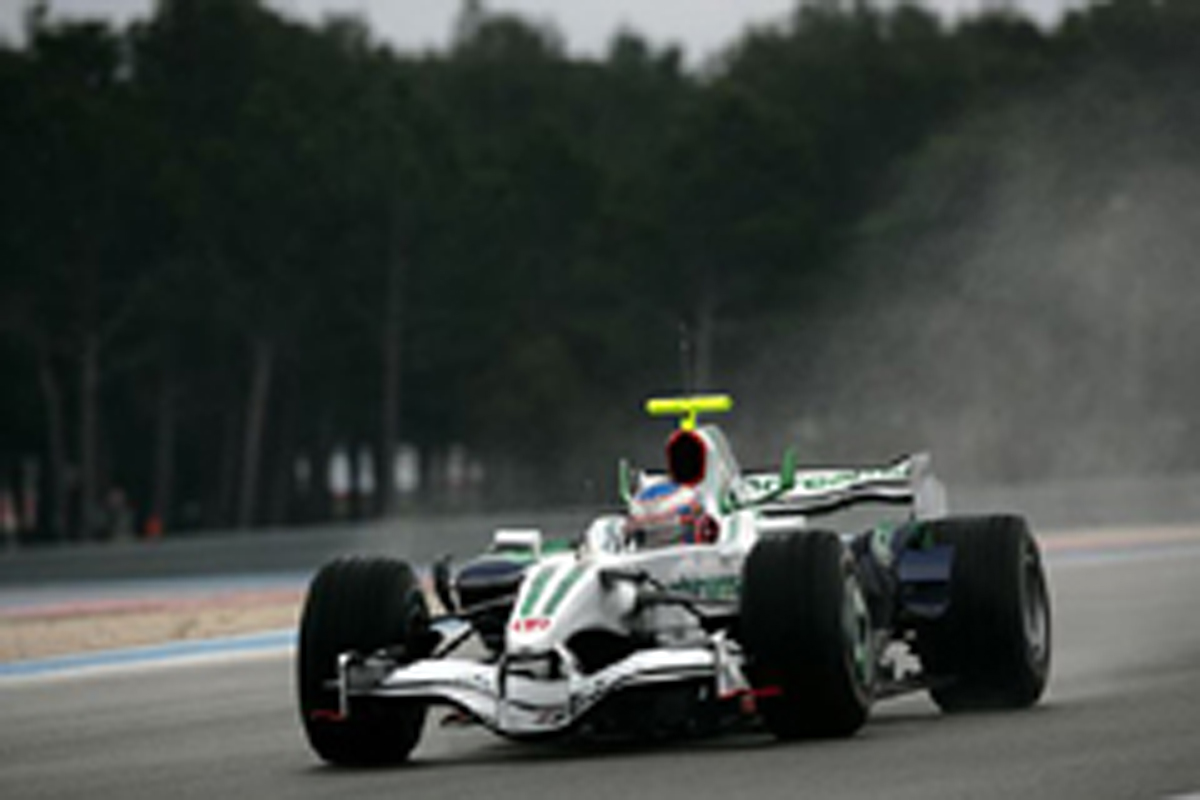 F1ポールリカール合同テスト最終日は雨 F1ポールリカール合同テスト最終日は雨