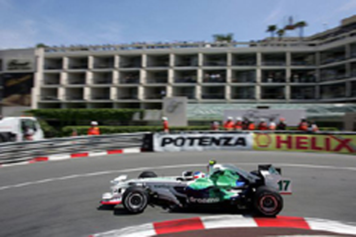 ジェンソン・バトンが8番手タイム(ホンダF1) ジェンソン・バトンが8番手タイム(ホンダF1)