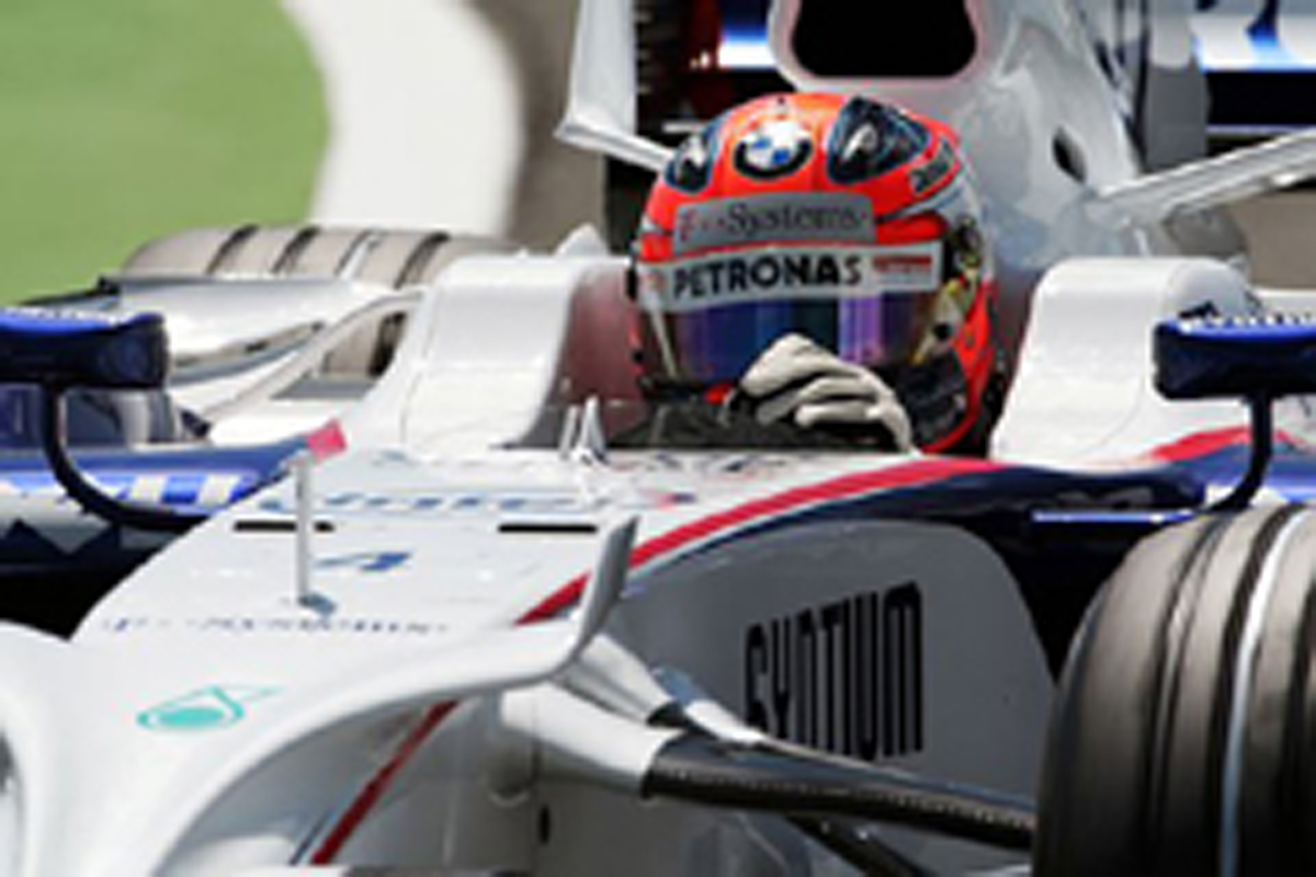 ロバート・クビサは予選7番手(BMWザウバー) ロバート・クビサは予選7番手(BMWザウバー)