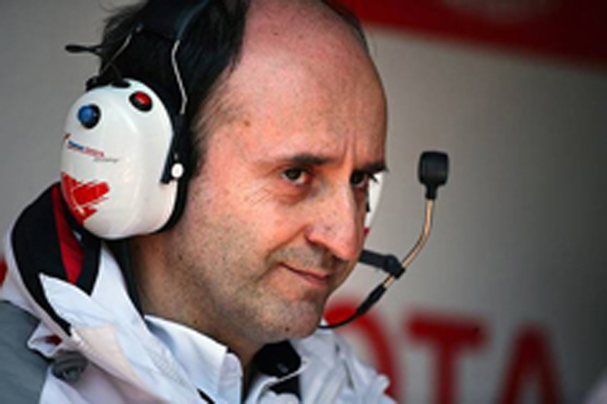 ルカ・マルモリーニ(トヨタF1チーム) ルカ・マルモリーニ(トヨタF1チーム)