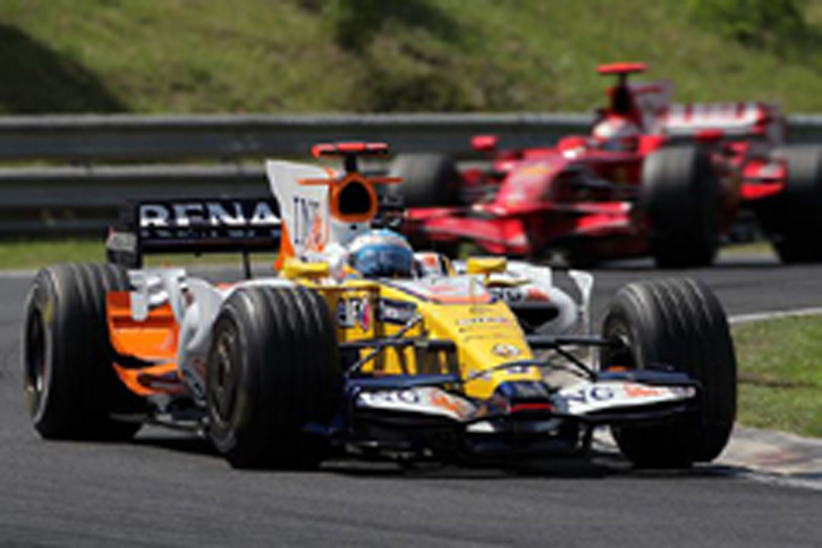 コンストラクターズ5位に浮上したルノー(ハンガリーGP) コンストラクターズ5位に浮上したルノー(ハンガリーGP)