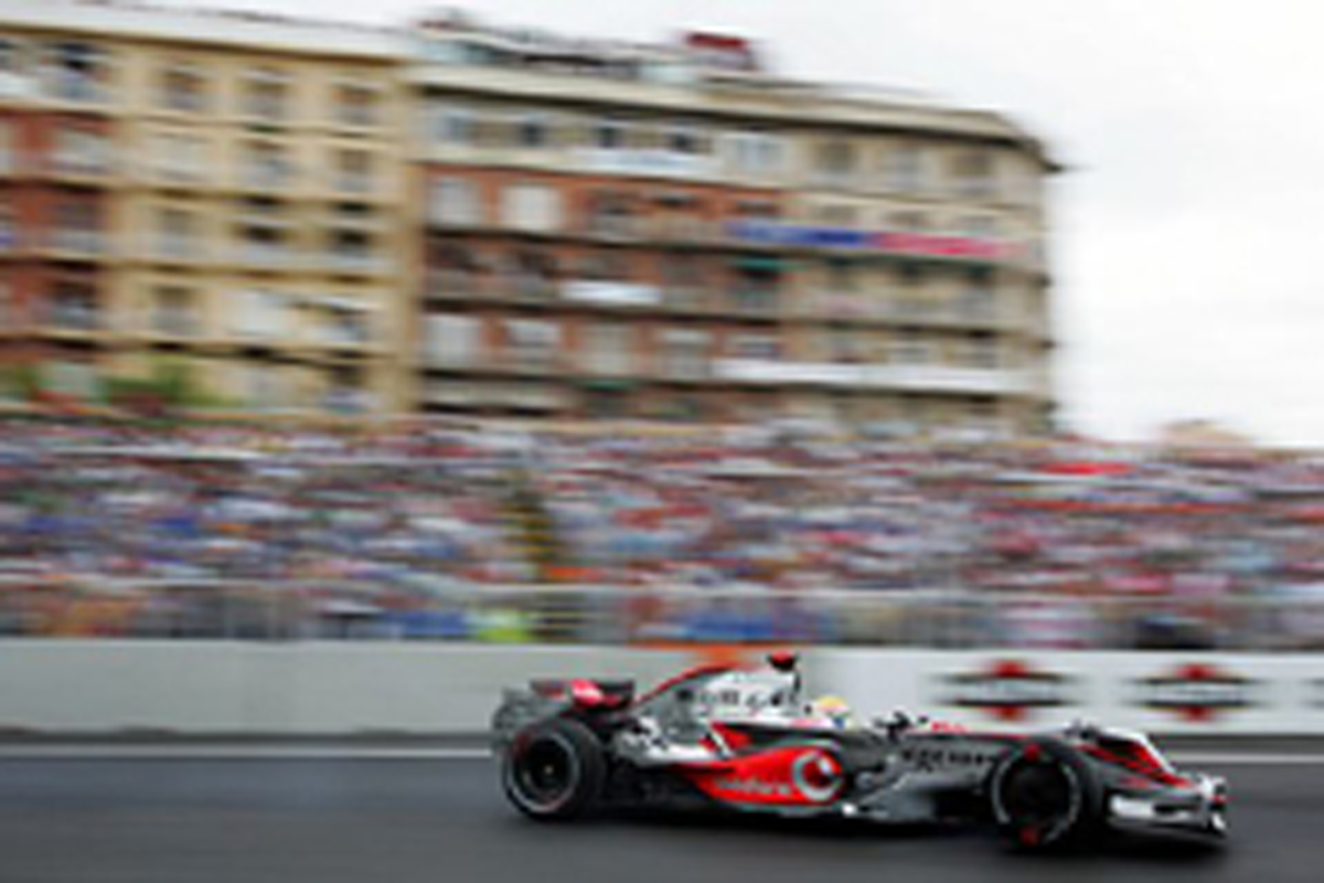 マクラーレン(ヨーロッパGP予選) マクラーレン(ヨーロッパGP予選)