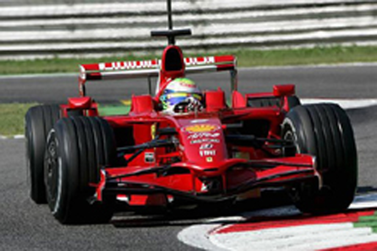 F1モンツァテスト:マッサがトップタイム F1モンツァテスト:マッサがトップタイム