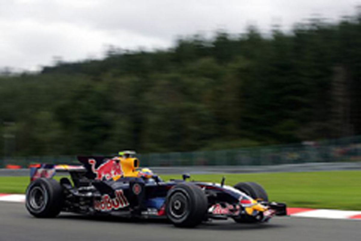 レッドブルF1(ベルギーGP予選) レッドブルF1(ベルギーGP予選)
