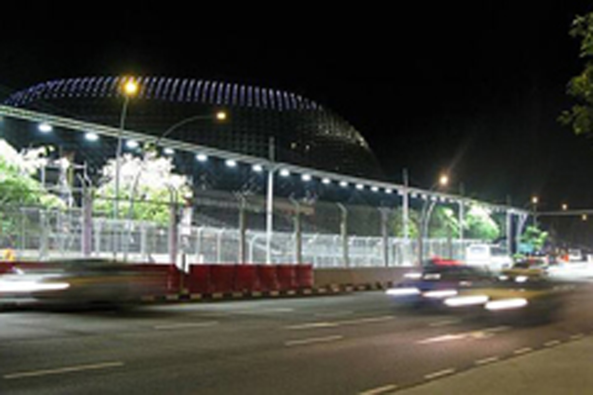 準備が進むシンガポールGP(画像) 準備が進むシンガポールGP(画像)