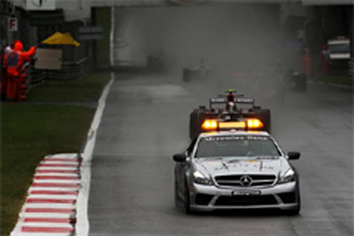 歴史的な雨のレースとなったイタリアGP 歴史的な雨のレースとなったイタリアGP