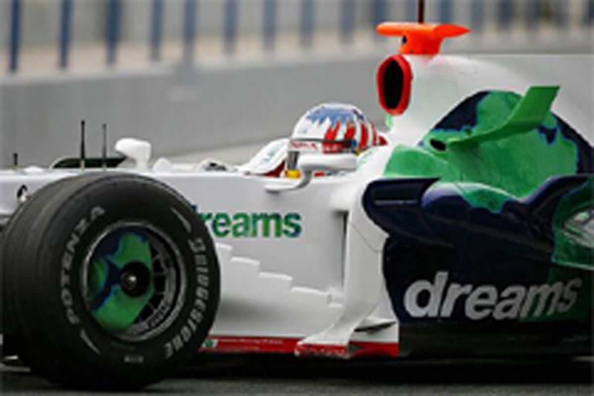 KERS搭載マシンをテストしたホンダF1チーム KERS搭載マシンをテストしたホンダF1チーム
