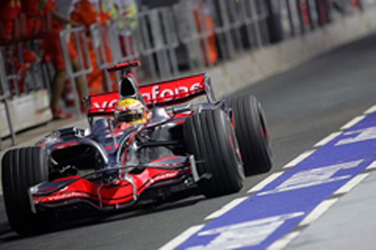 F1 シンガポールGP フリー走行1回目 F1 シンガポールGP フリー走行1回目