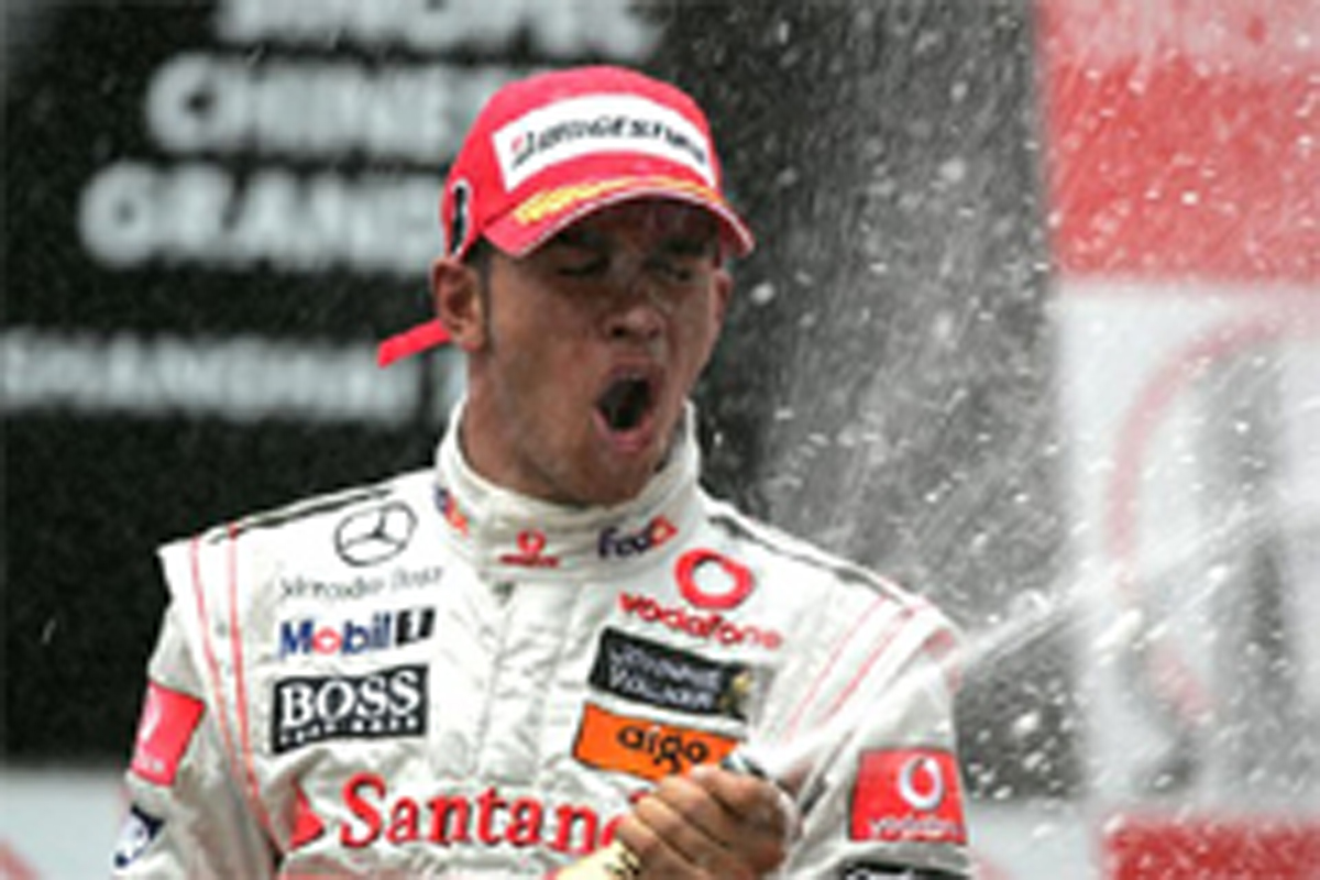 ハミルトン F1中国GP 優勝 ハミルトン F1中国GP 優勝
