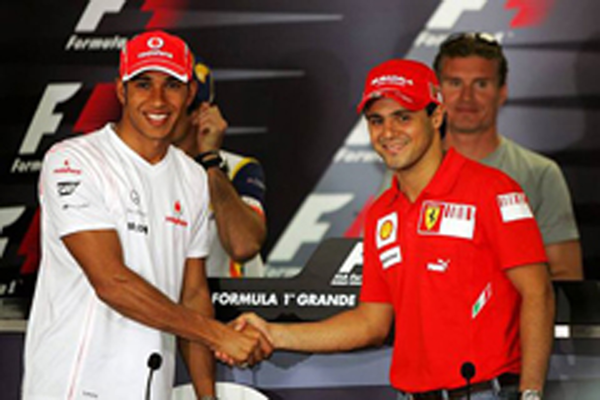 ルイス・ハミルトンとフェリペ・マッサ ルイス・ハミルトンとフェリペ・マッサ