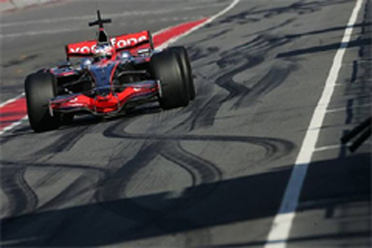 ブリヂストン F1 バルセロナテスト ブリヂストン F1 バルセロナテスト