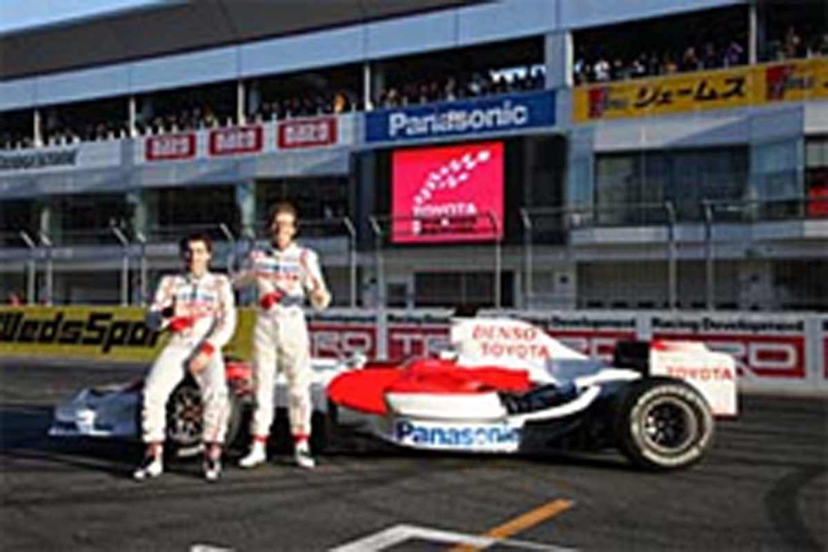 トヨタF1 ヤルノ・トゥルーリ ティモ・グロック トヨタF1 ヤルノ・トゥルーリ ティモ・グロック