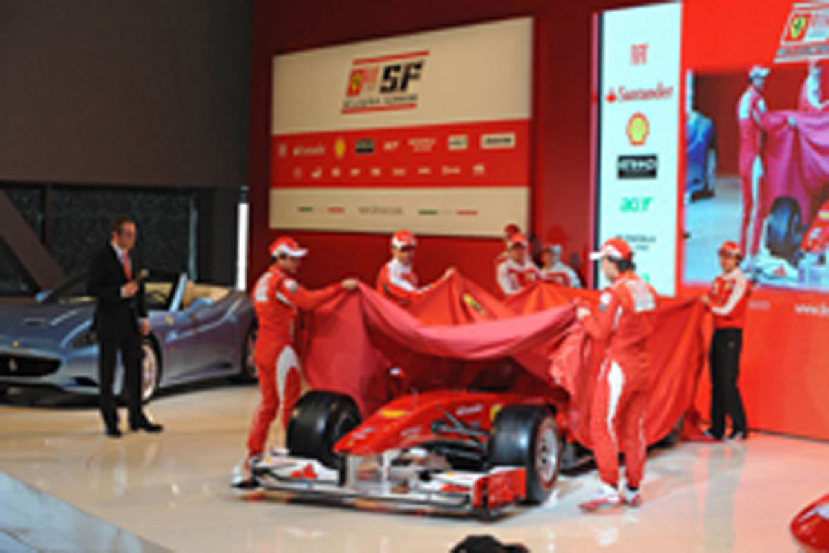フェラーリ F10 新車発表会 フェラーリ F10 新車発表会