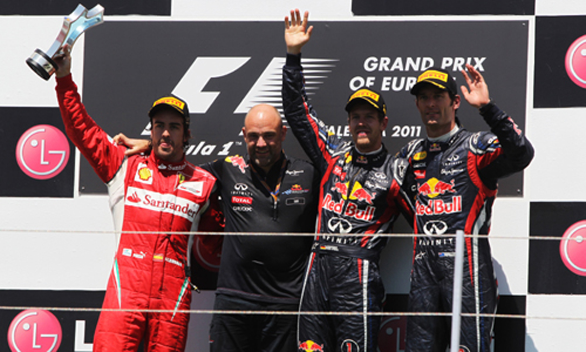 F1 ヨーロッパGP 決勝