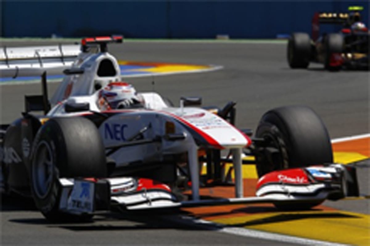 小林可夢偉 F1ヨーロッパGP 結果