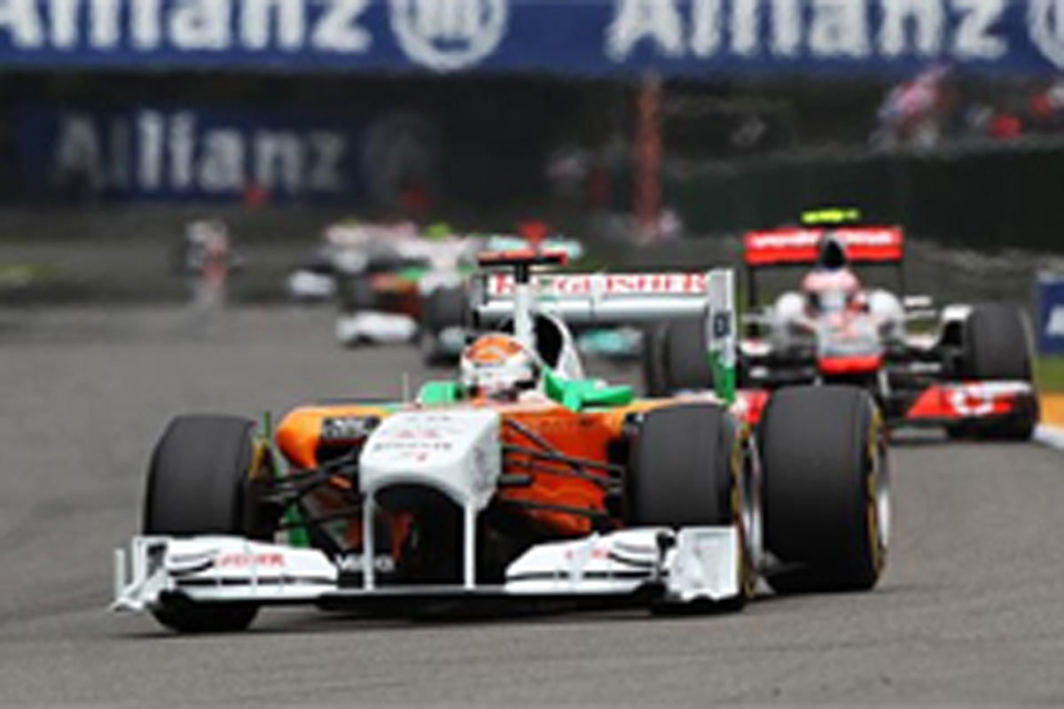 フォース・インディア F1ベルギーGP 結果