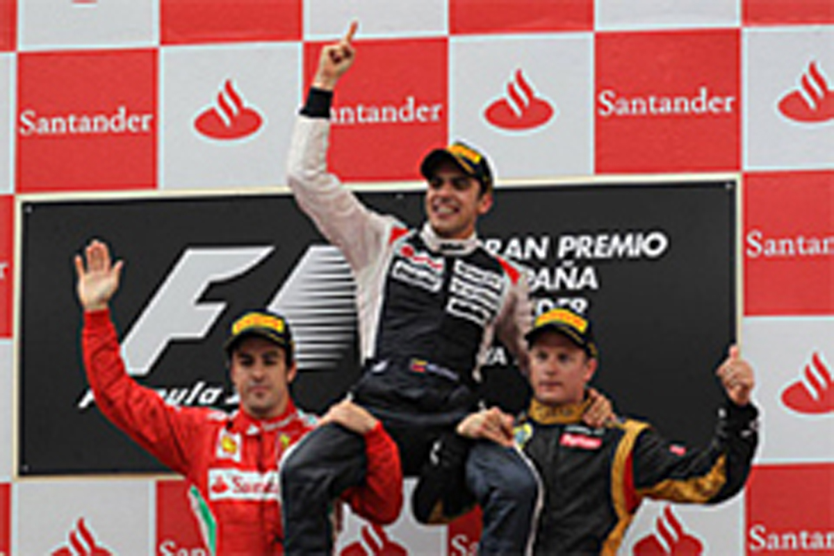 パストール・マルドナド F1初優勝