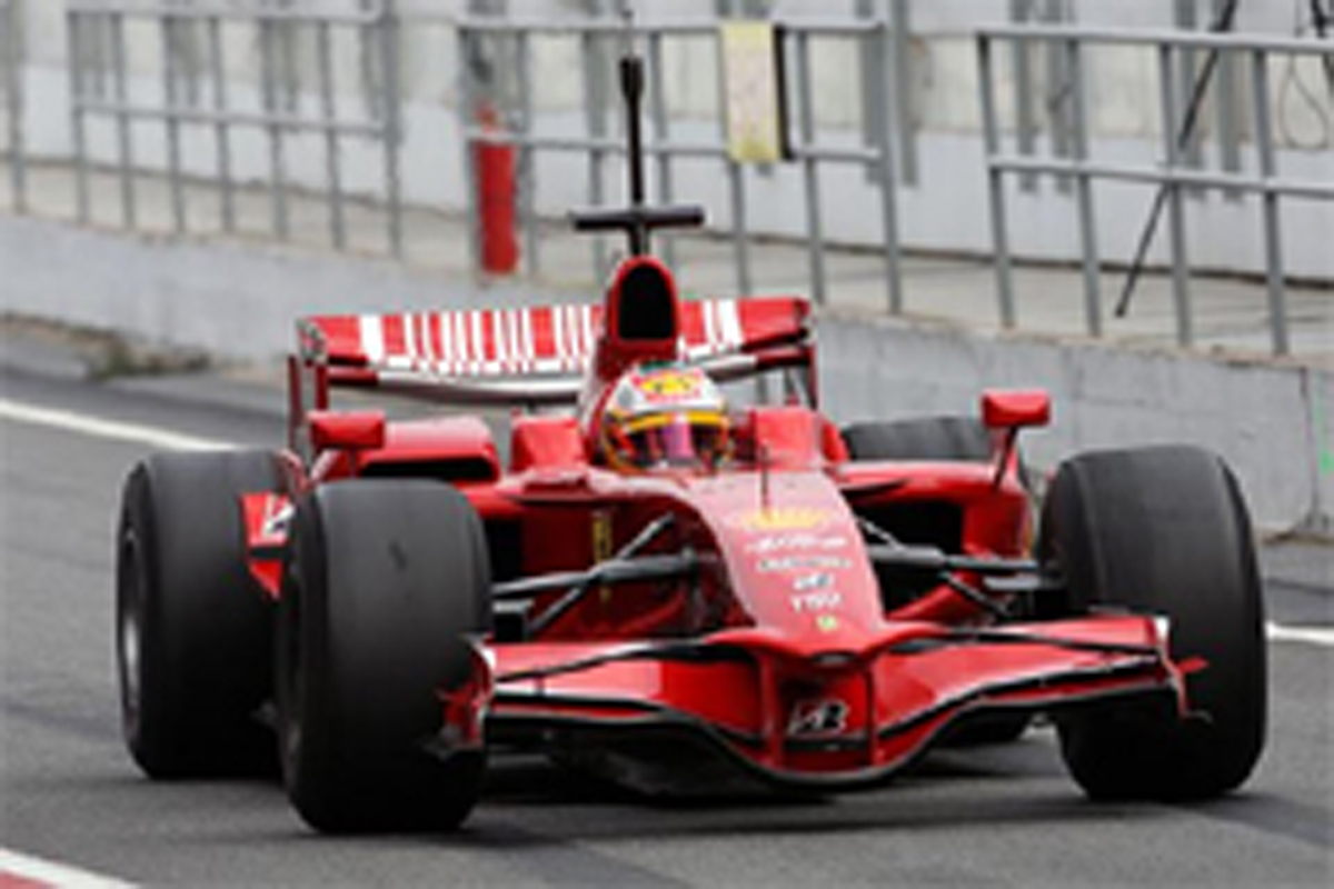 フェラーリ KERS搭載マシン F2008K