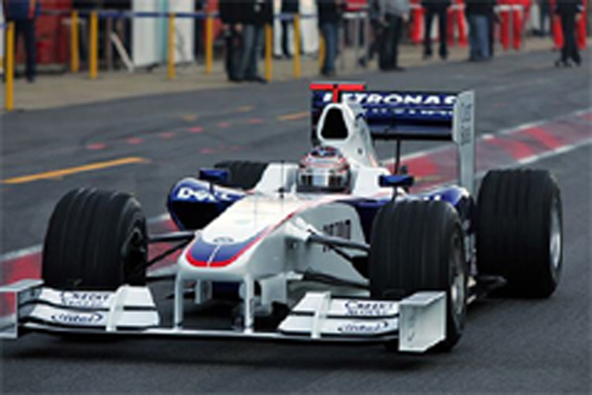 BMWの2009年暫定マシン F1.08B