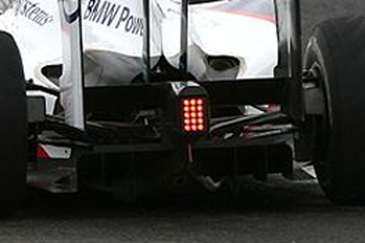 BMWザウバー F1.09 ディフューザー