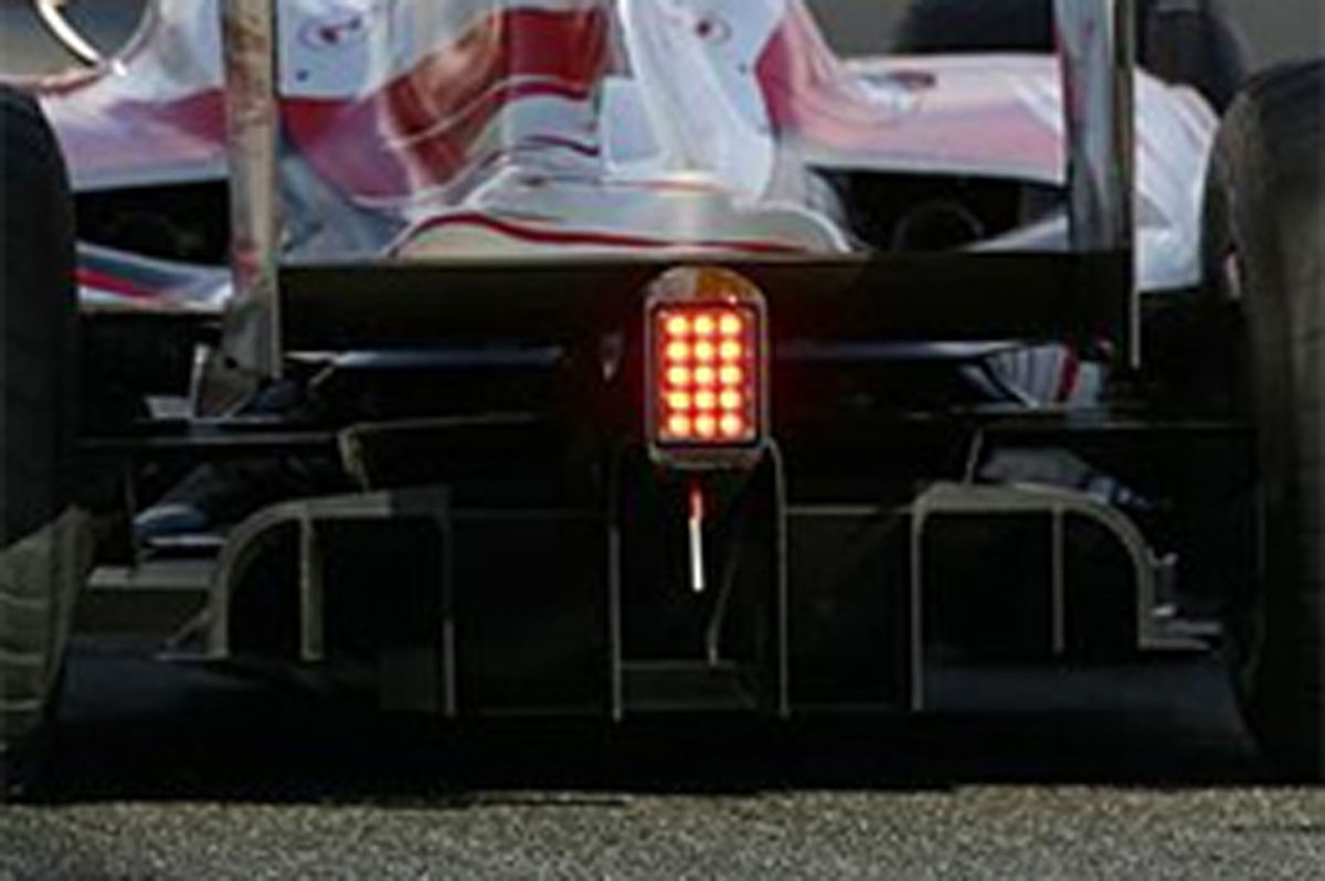 トヨタ TF109 ディフューザー