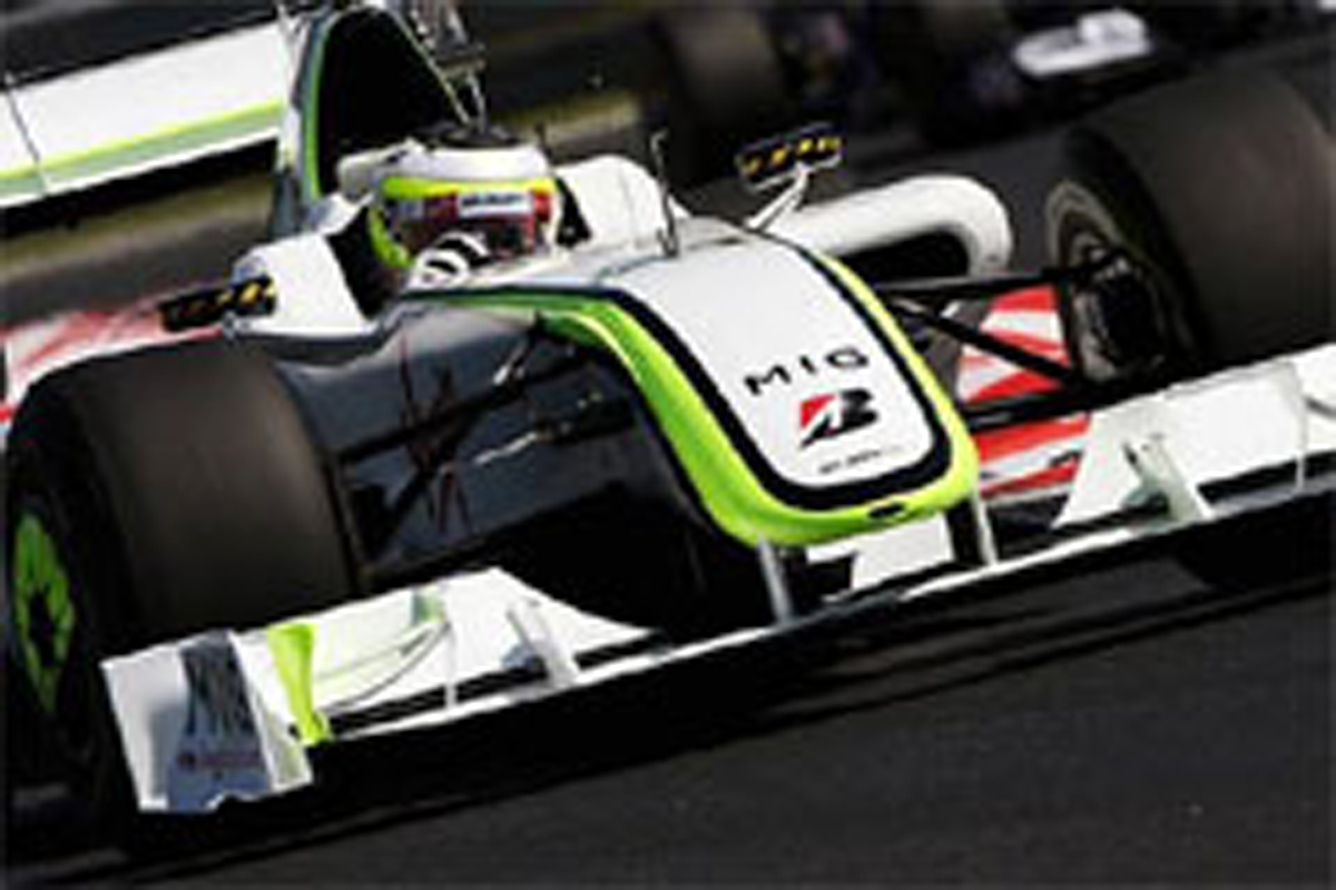 ブラウンGP F1ハンガリーGP 初日