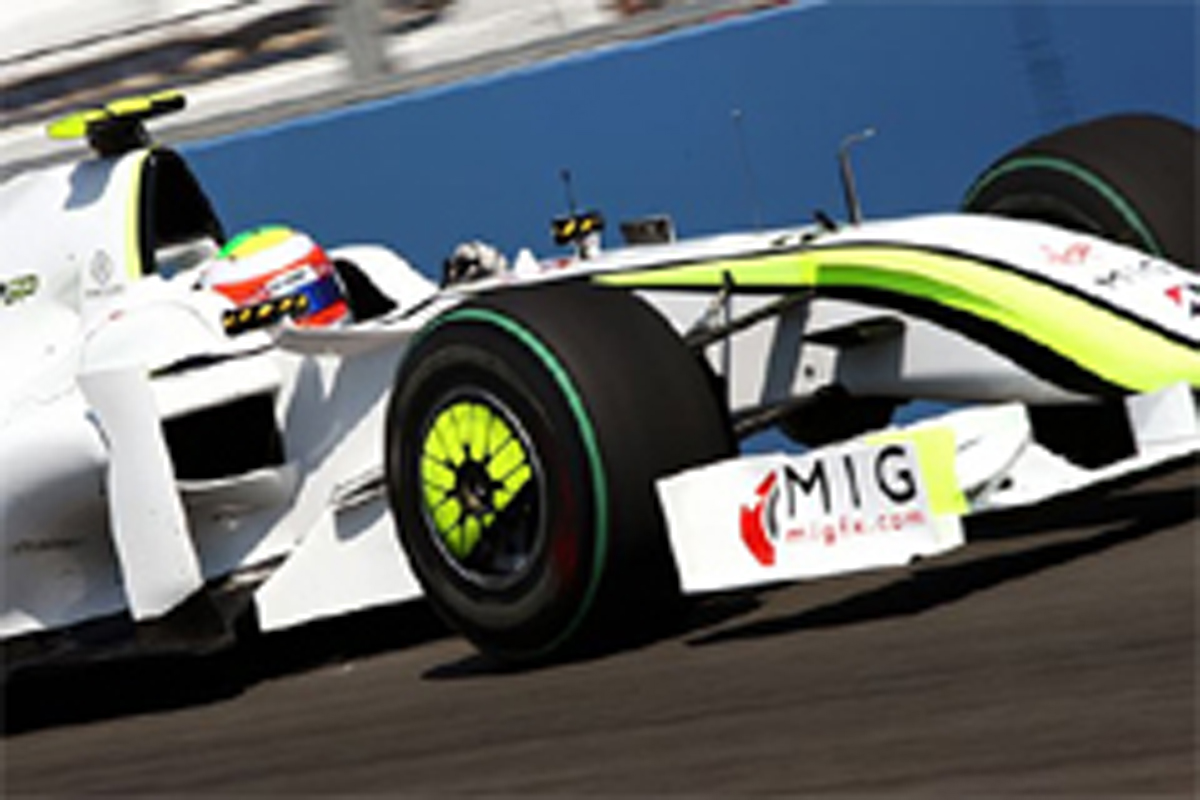 ブラウンGP F1ヨーロッパGP 初日