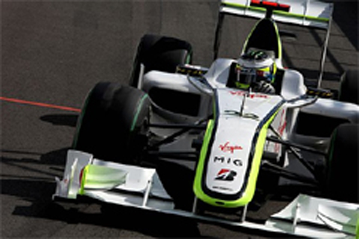 ブラウンGP F1ベルギーGP初日