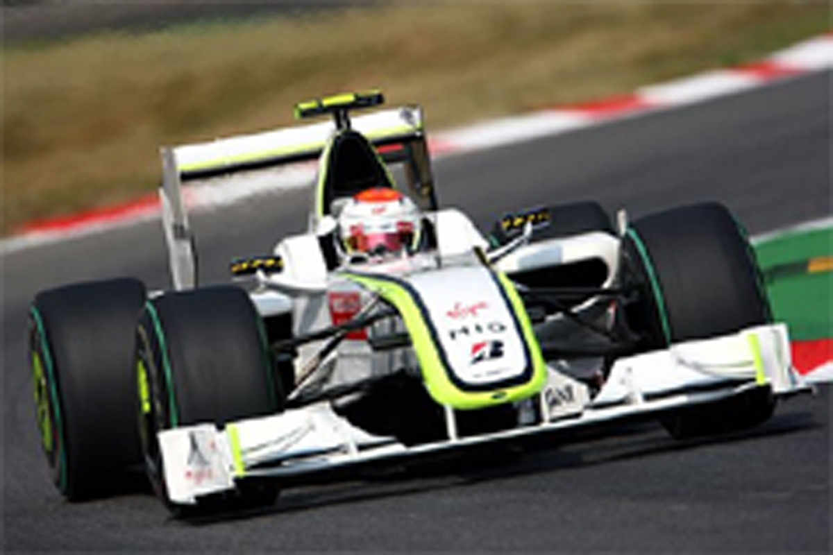 ブラウンGP:F1イタリアGP初日