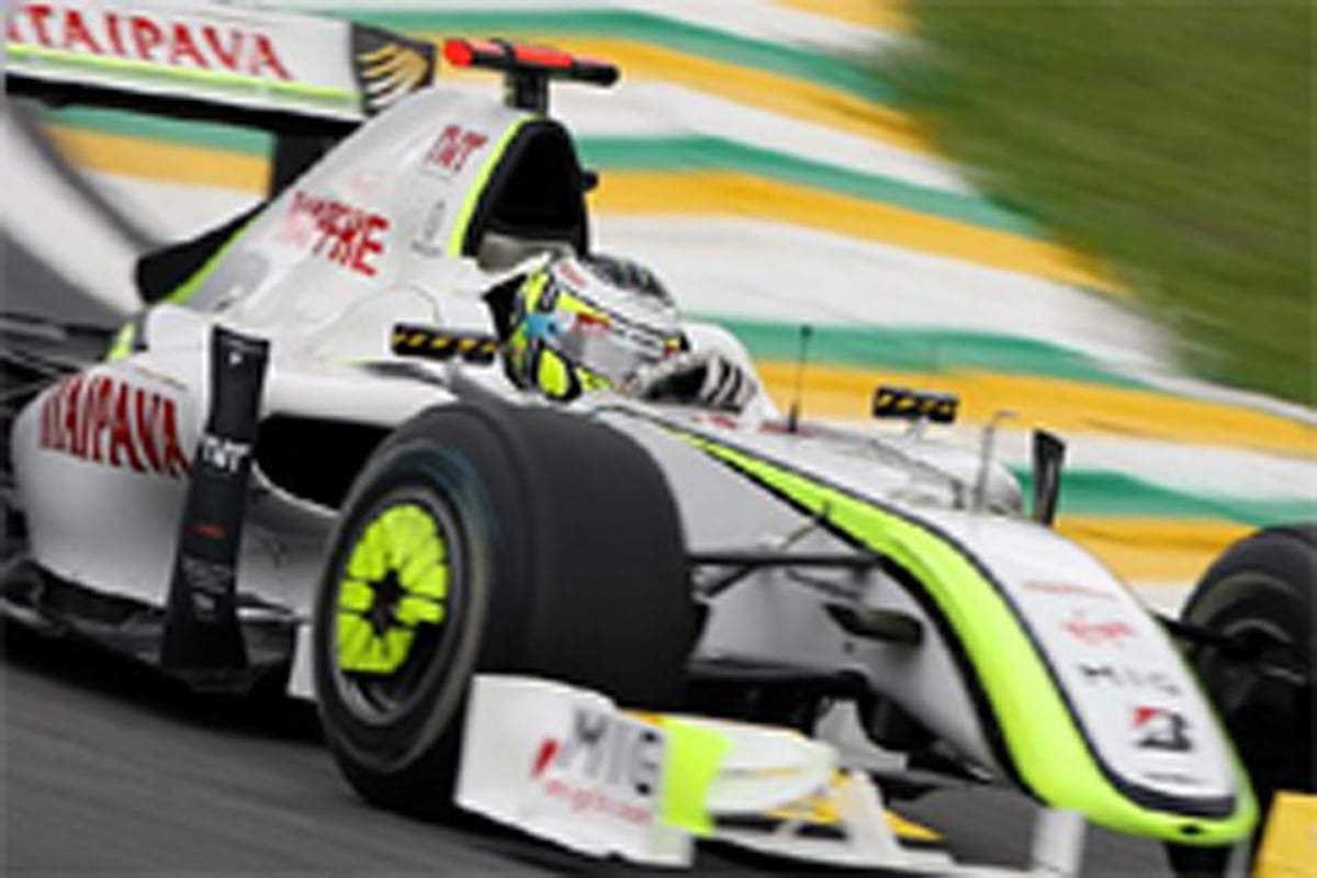 ブラウンGP(F1ブラジルGP初日)