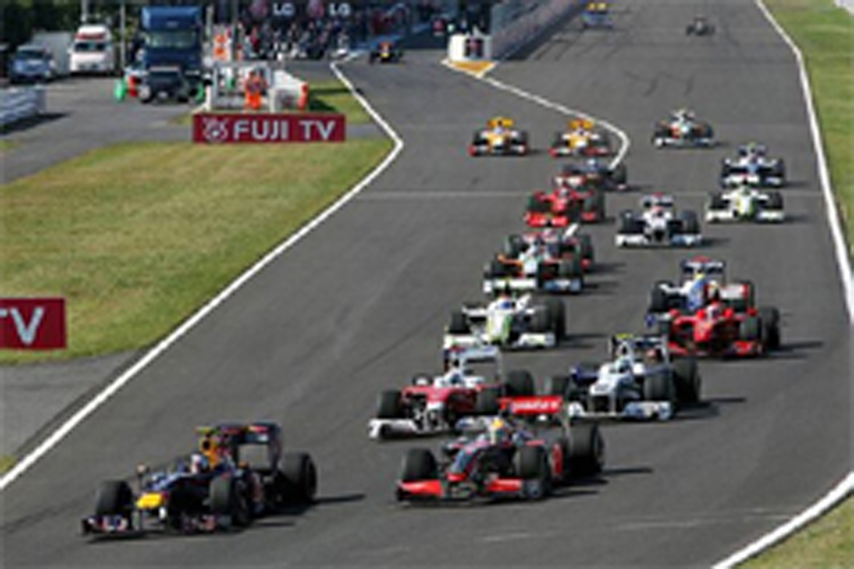 2010年 F1カレンダー