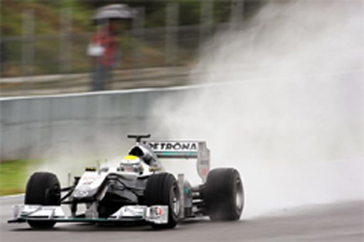 F1ヘレス合同テスト初日
