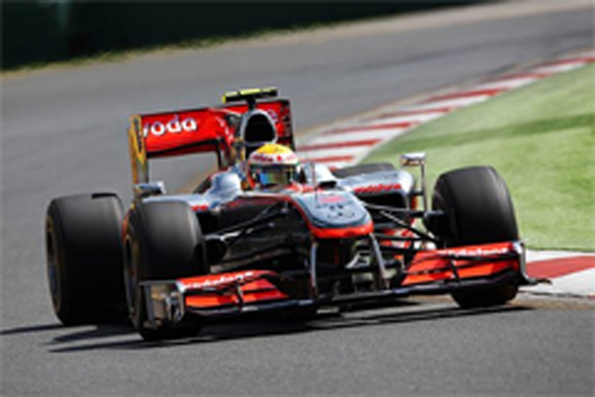 F1 オーストラリアGP フリー走行2回目