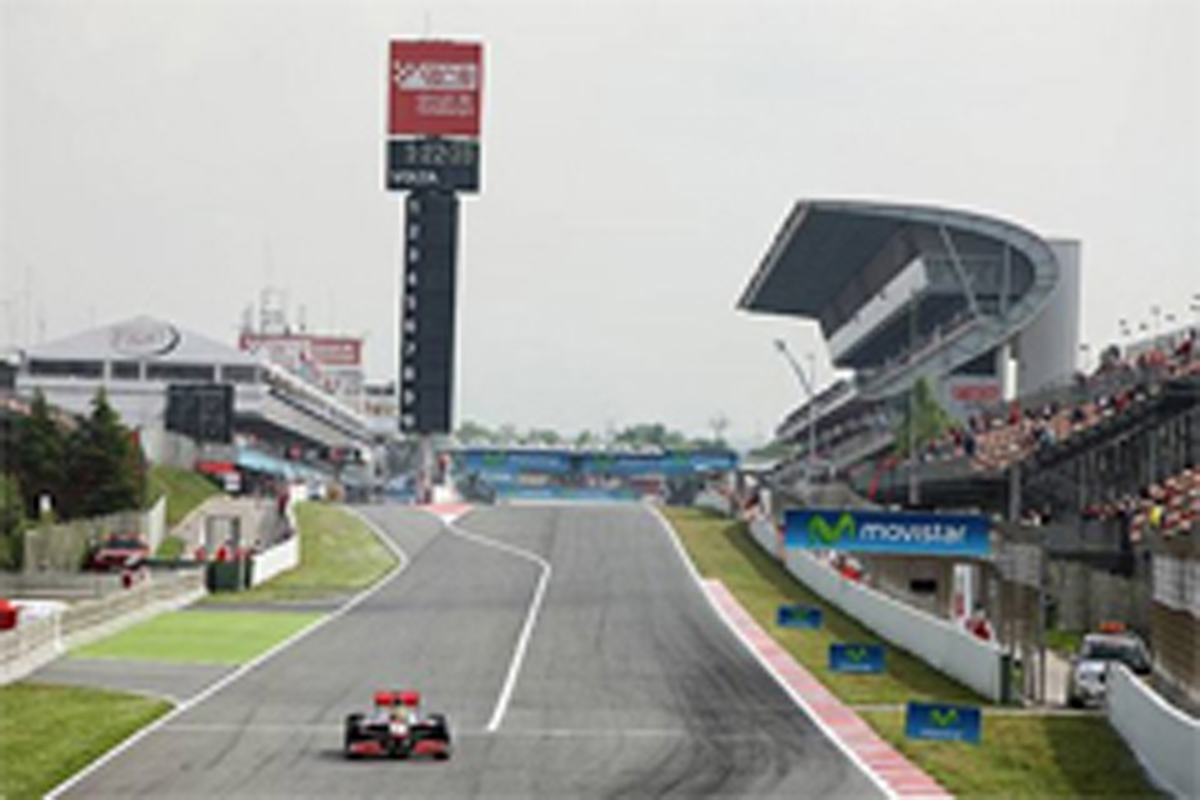 F1スペインGP フリー走行1回目