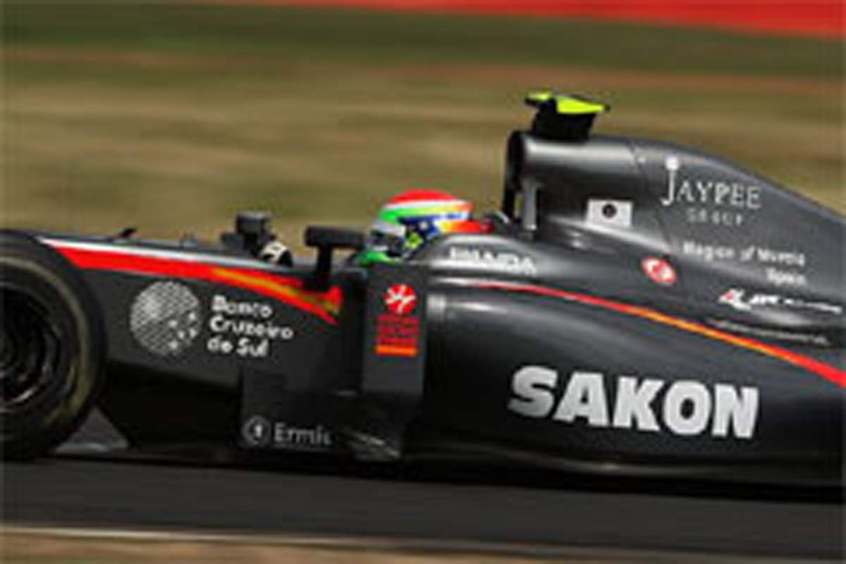山本左近 F1イギリスGP 予選