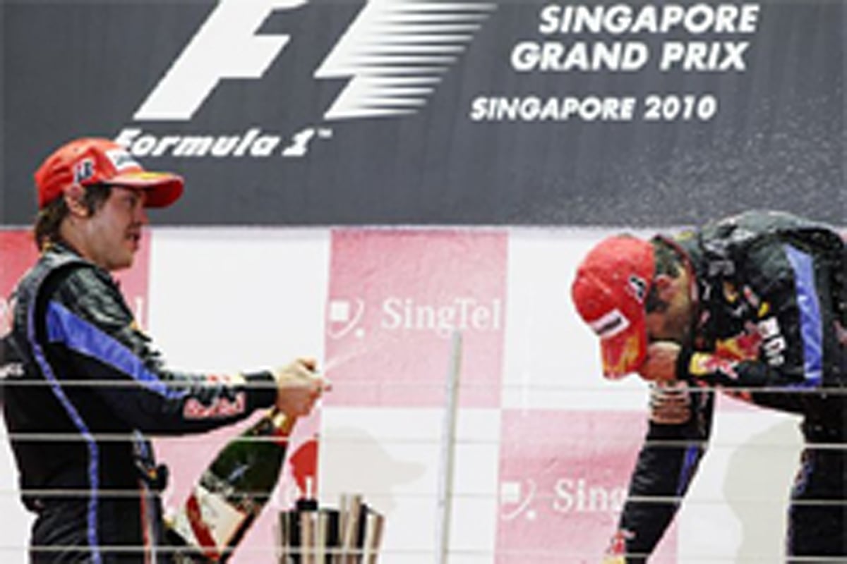レッドブル F1シンガポールGP 結果