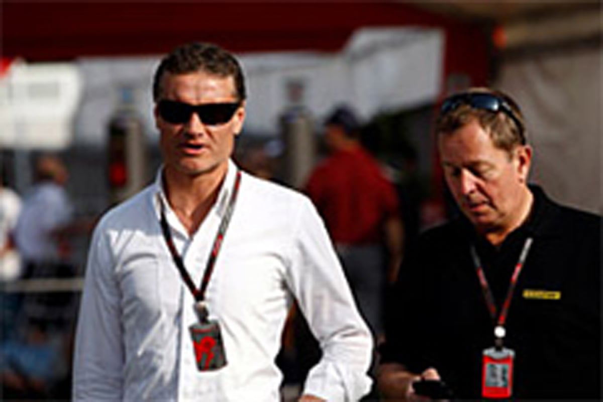 デビッド・クルサードとマーティン・ブランドル