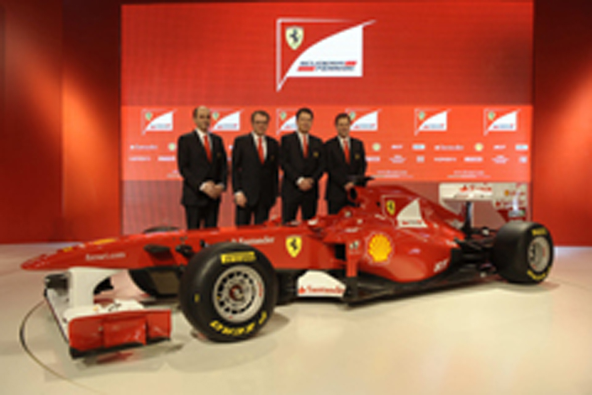 フェラーリ F150 開発陣