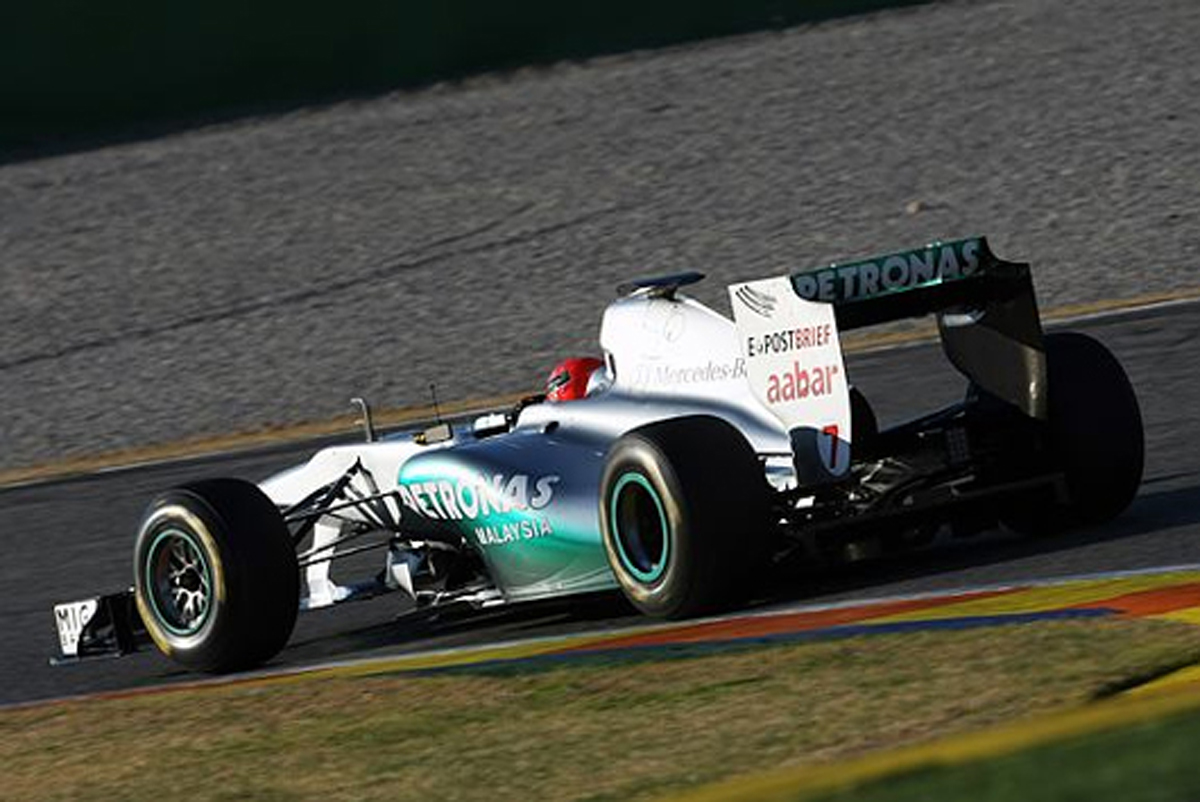 ミハエル・シューマッハ メルセデスGP W02