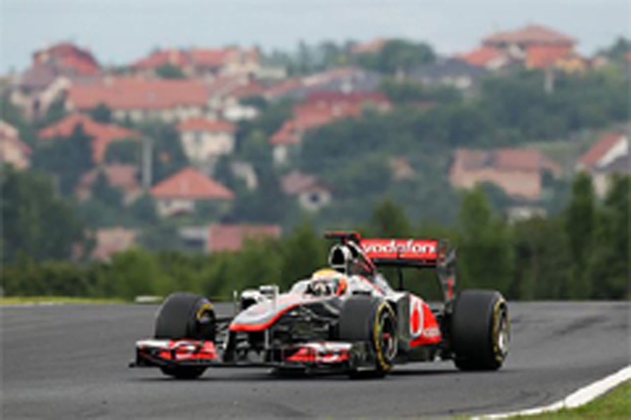 F1ハンガリーGP フリー走行2回目：ルイス・ハミルトンがトップタイム