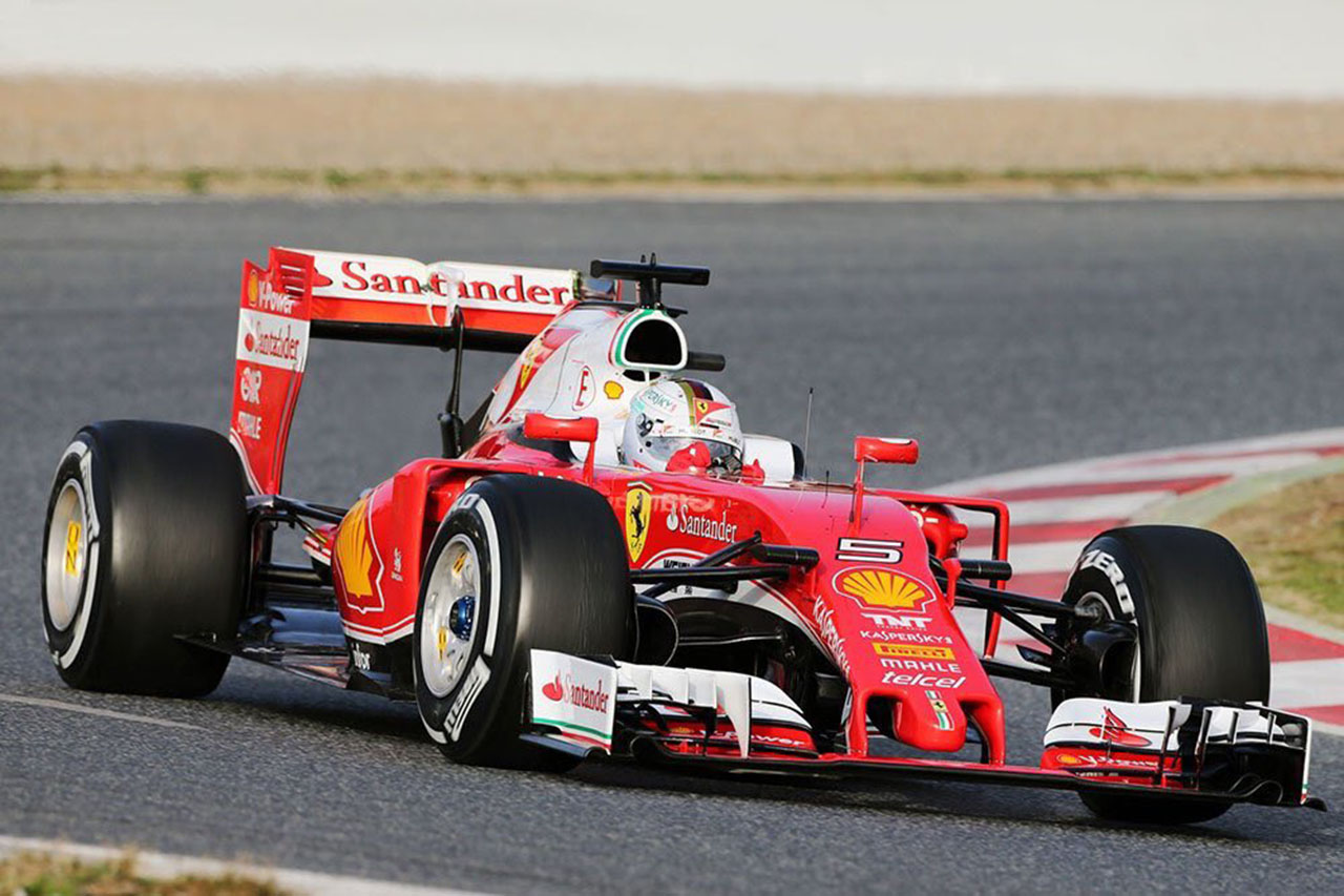 F1バルセロナテスト2日目 / 午前：フェラーリがトップタイム