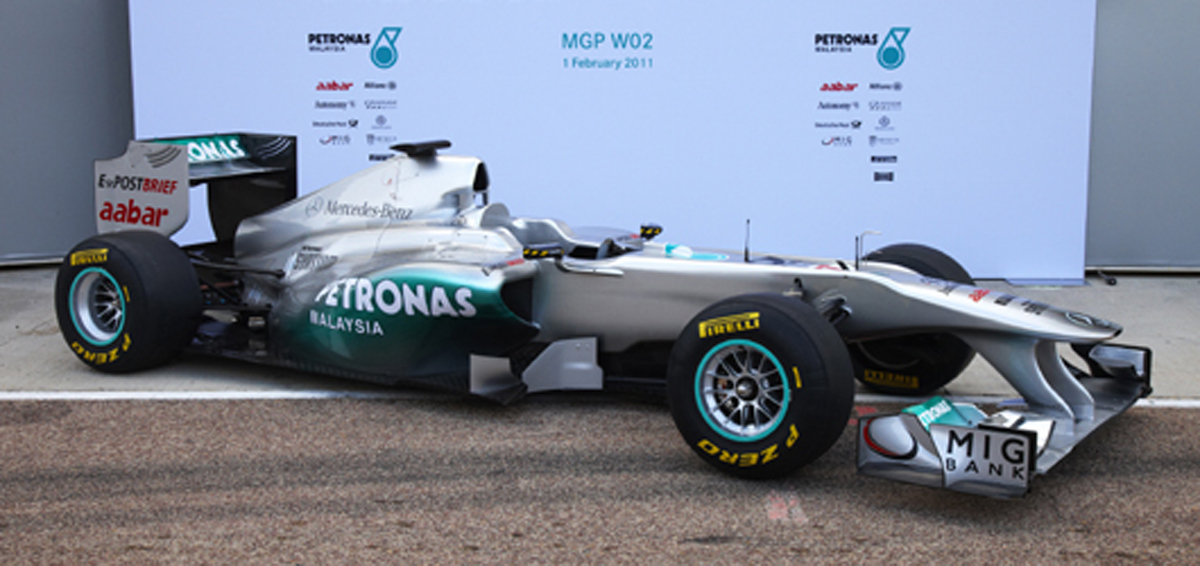 メルセデスGP MGP W02