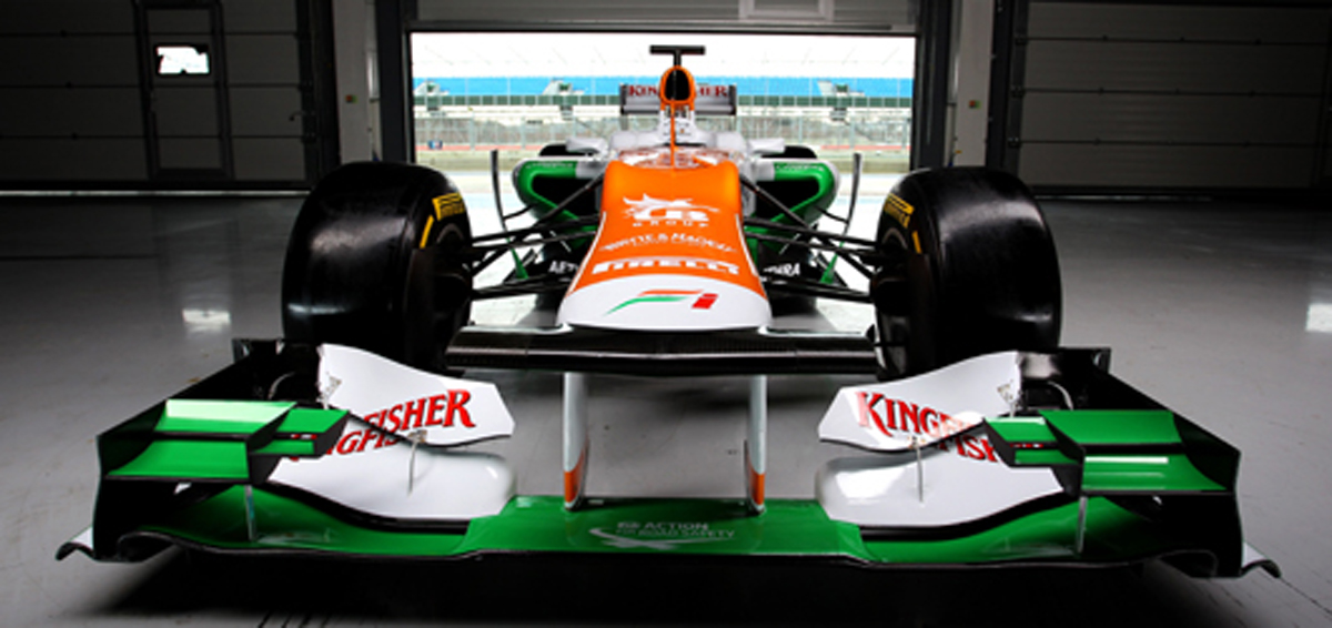 フォース・インディア VJM05 フロント画像