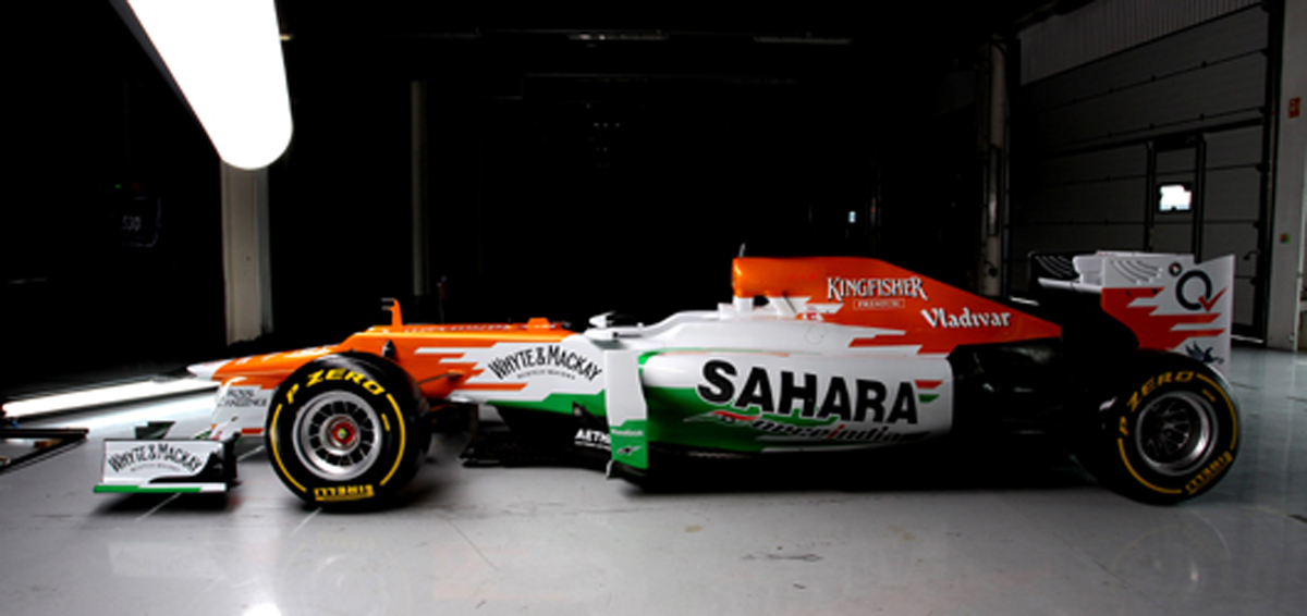 フォース・インディア VJM05 サイド画像