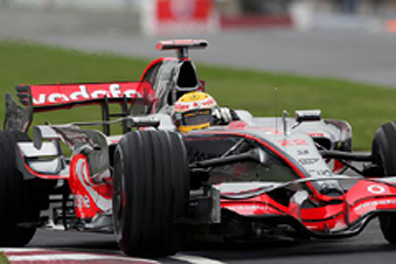 F1 カナダGP フリー走行2回目 ルイス・ハミルトンがファステスト